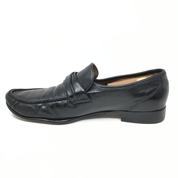 Allen Edmonds Begamo Loafers Shoes Size 13 Black main image 7